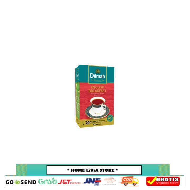 

Dilmah English Breakfast Tea 20 Tea Bags