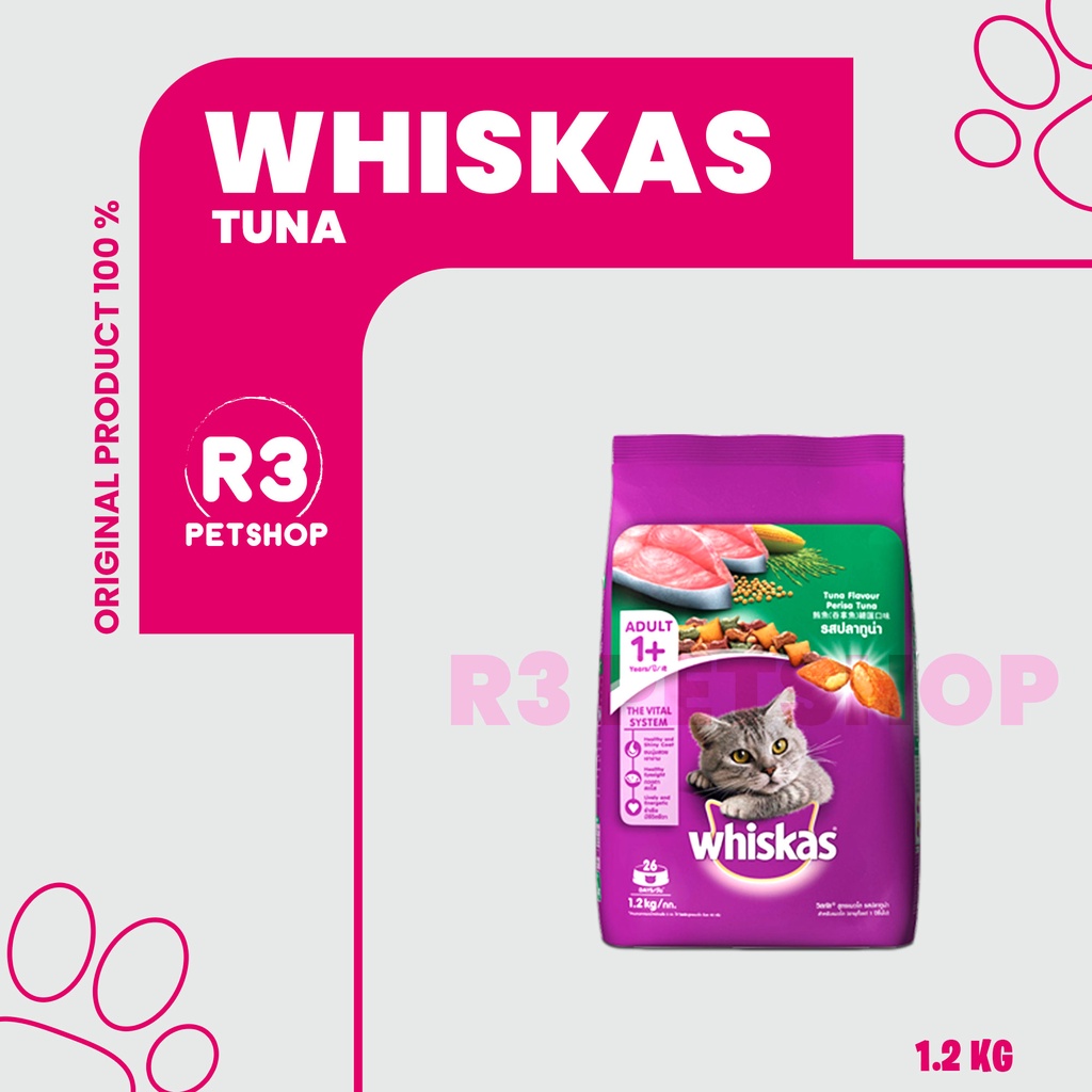 WHISKAS 1,2kg All Varian ( EKSPEDISI )