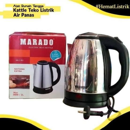 TEKO LISTRIK MARADO TEKO LISTRIK SERBAGUNA TEKO LISTRIK 2 LITER