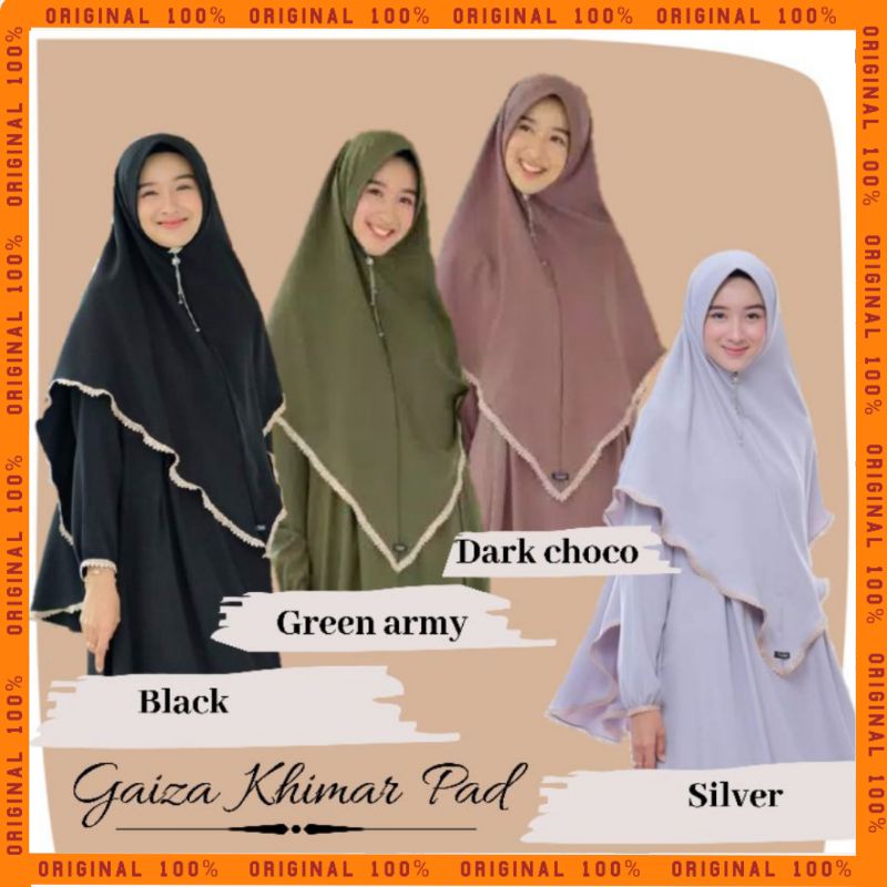 GAIZA KHIMAR AUDINA ORIGINAL/KHIMAR PAD/SOFT PAD/KHIMAR AUDINA/JILBAB AUDINA/JILBAB GAIZA