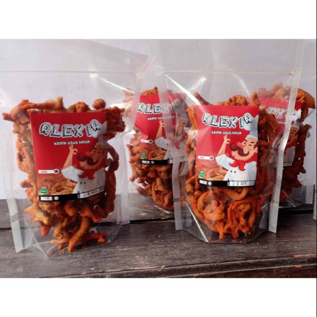 

Kripik Usus 200gram Pedas Original Balado Extreme