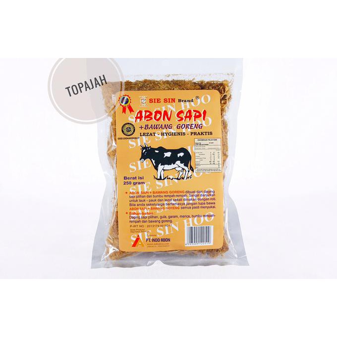 

Abon Sapi Spesial Polos/Bawang “Sie Sin” 250Gr Halal - Abon Polos