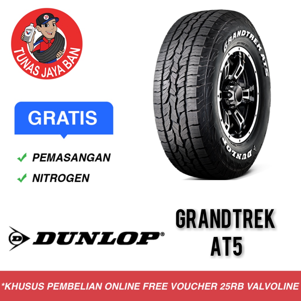 Ban Dunlop Grandtrek AT5 235/55 R18 Toko Surabaya 235 55 18