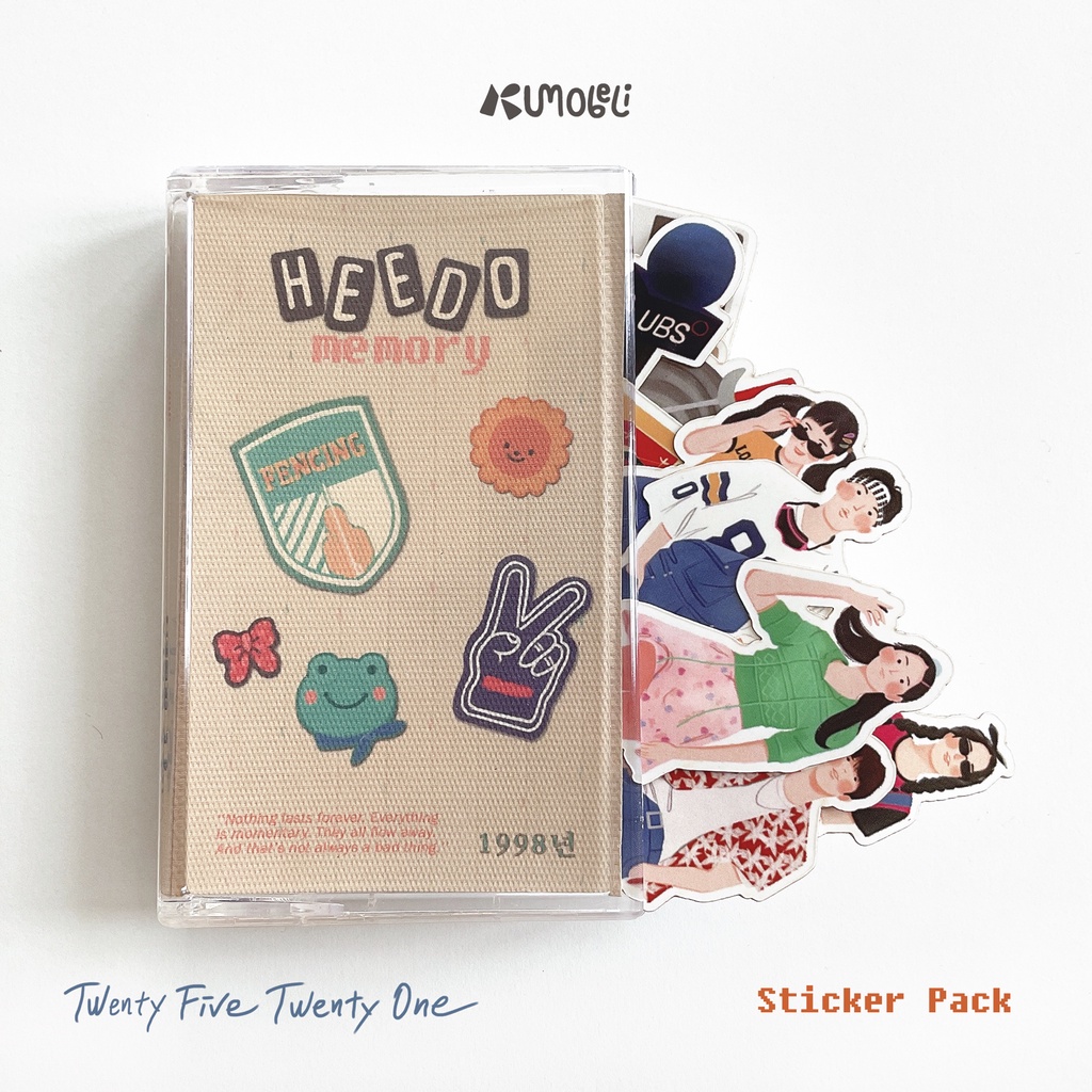 

Sticker Pack 2521 Kdrama / Bundling Package Stickers + Keychain 2521 Kdrama