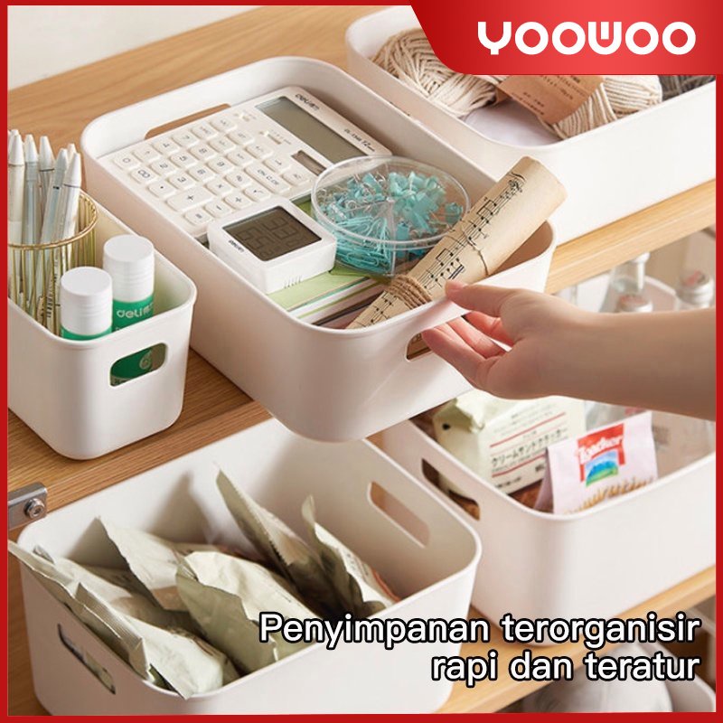 storage box  organizer / Lemari plastik / box organizer/ Kotak penyimpanan putih