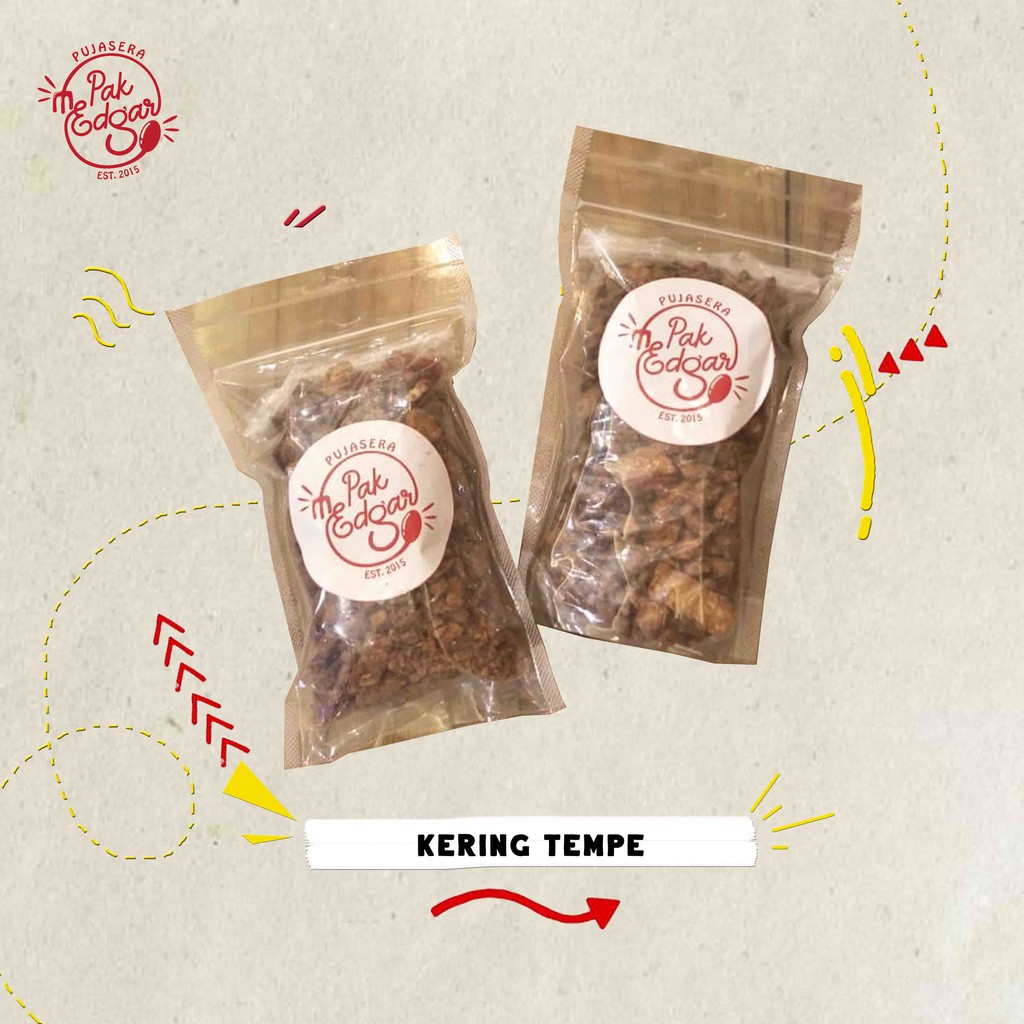 

Kering Tempe - Kemasan pack 200 gram