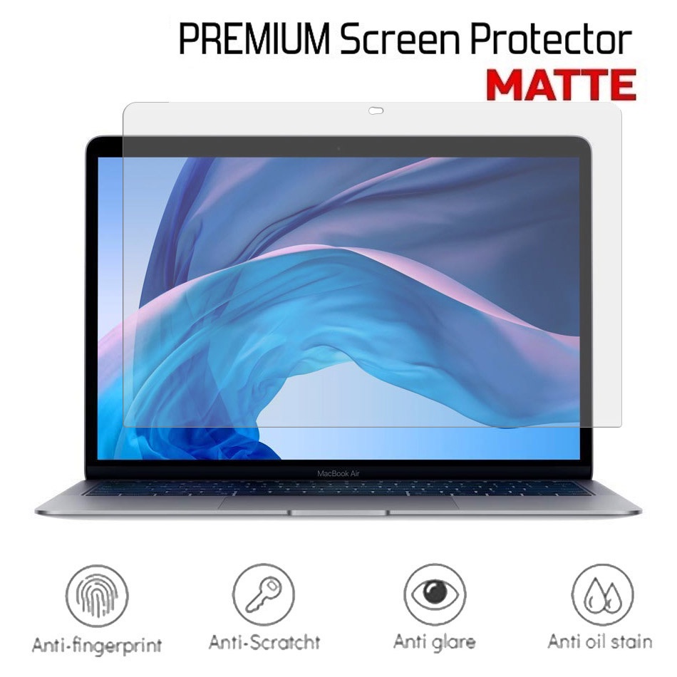 Anti Gores Glare Matte Frosted Screen Guard Protector Macbook Air M1 11.6 13.3 Inch 2010-2020