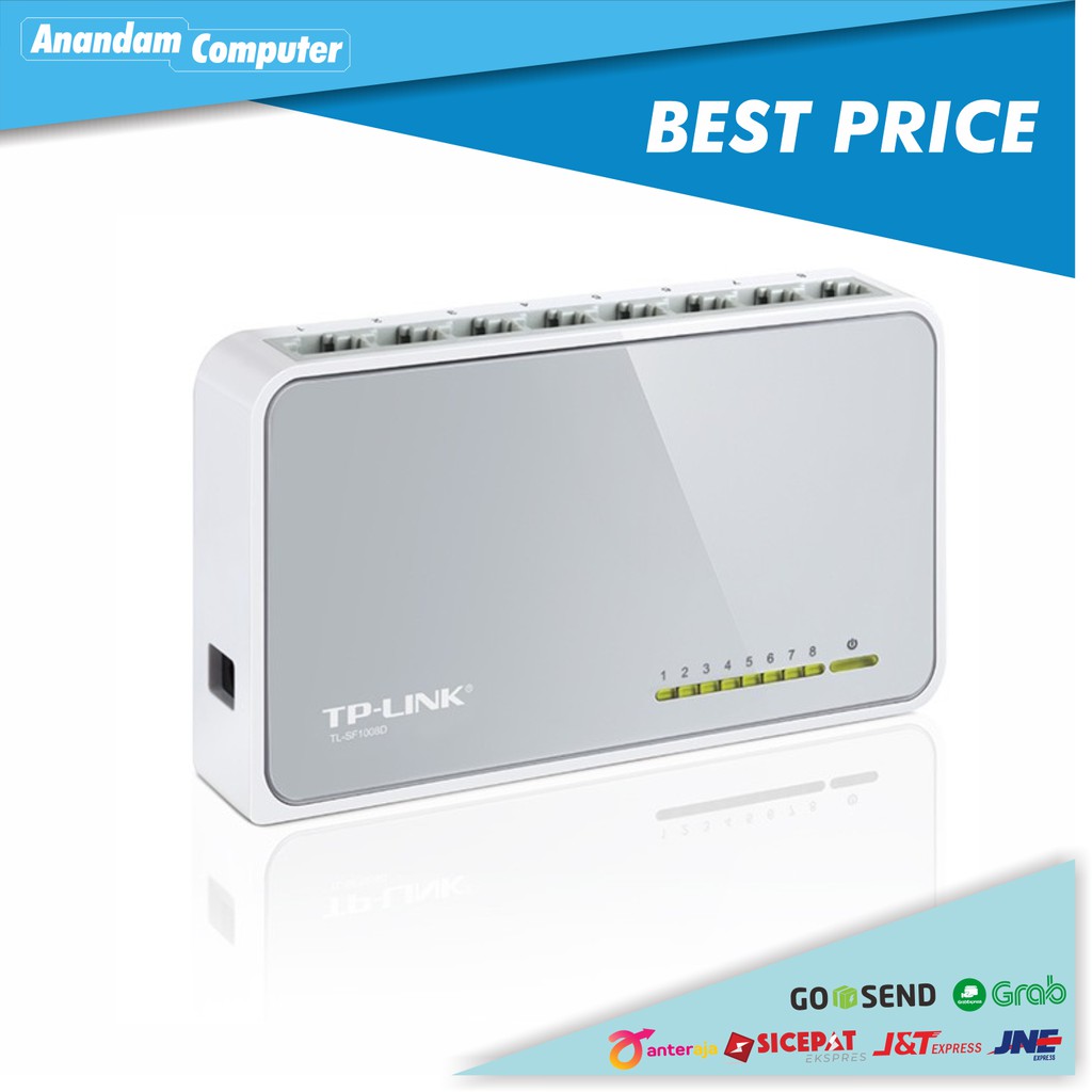 TP-Link TL-SF1008D - 8-Port 10/100Mbps Desktop Switch