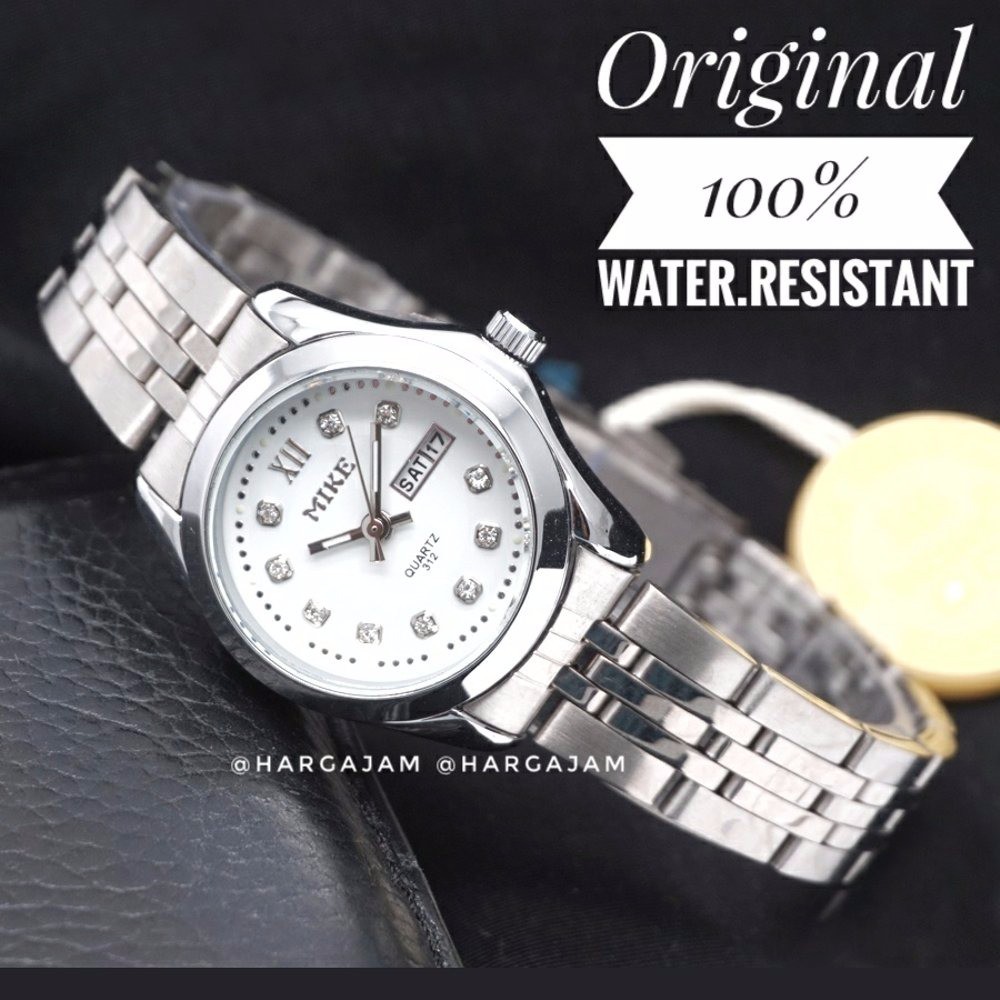 Anti Air Jam Tangan Wanita Original Mike 311 Rantai Hargajam Cewek Ori Anti Air Water Resist Proof