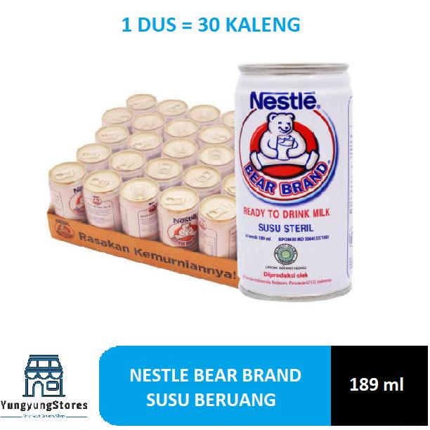 [COD] 1 DUS Nestle Bear Brand Susu Beruang 189 ml [COD]