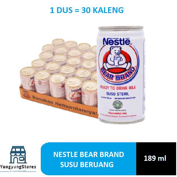 

[COD] 1 DUS Nestle Bear Brand Susu Beruang 189 ml [COD]