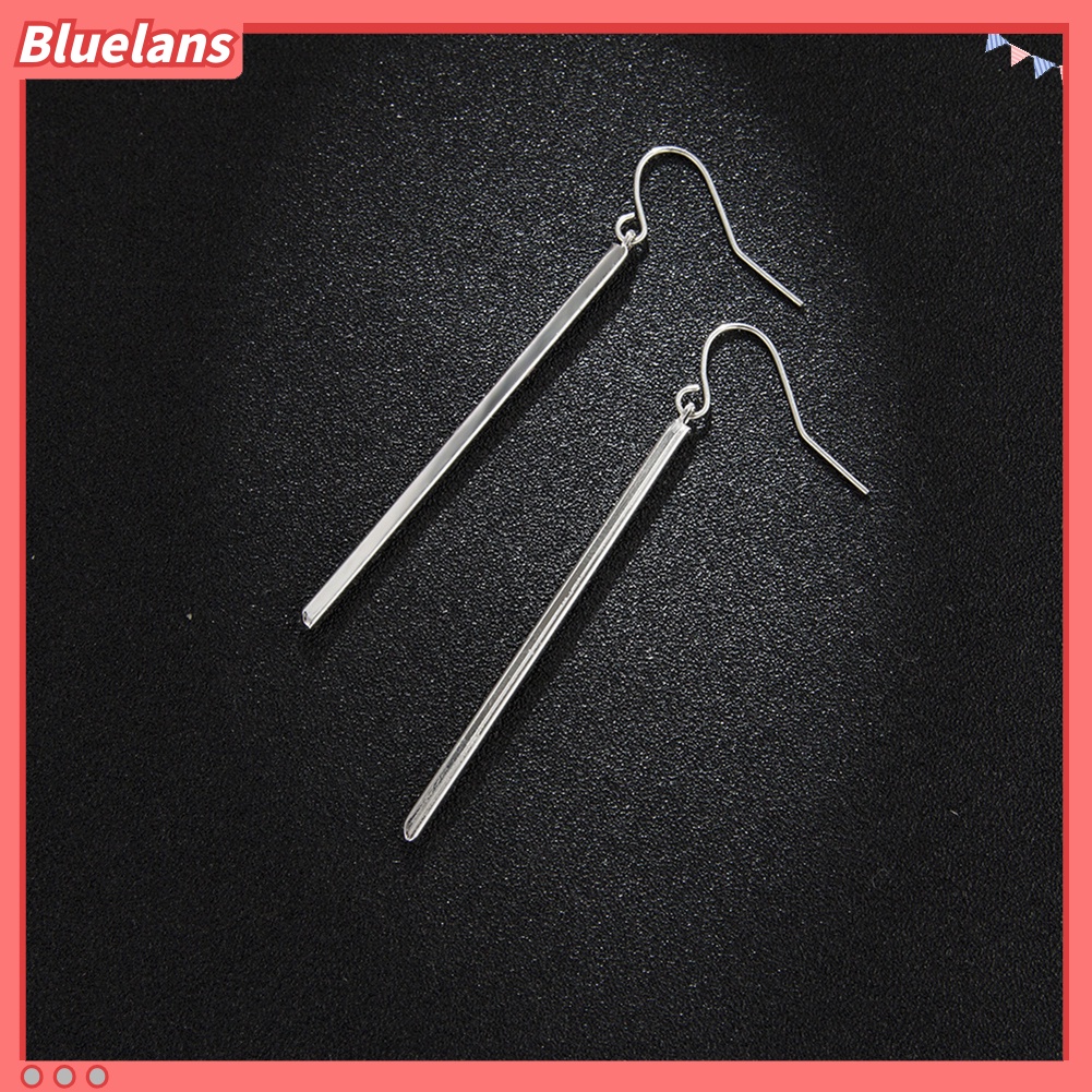 Bluelans 1 Pair Fashion Women Long Pendant Drop Dangle Hook Earrings Party Jewelry Gift