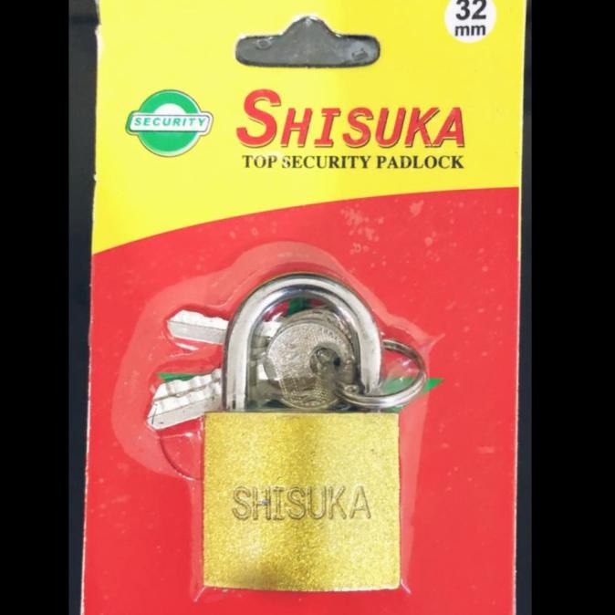 Gembok Press Kecil Siyota 20MM Pad Lock Kuning Kunci Gembok Kuat Dan TERMURAH