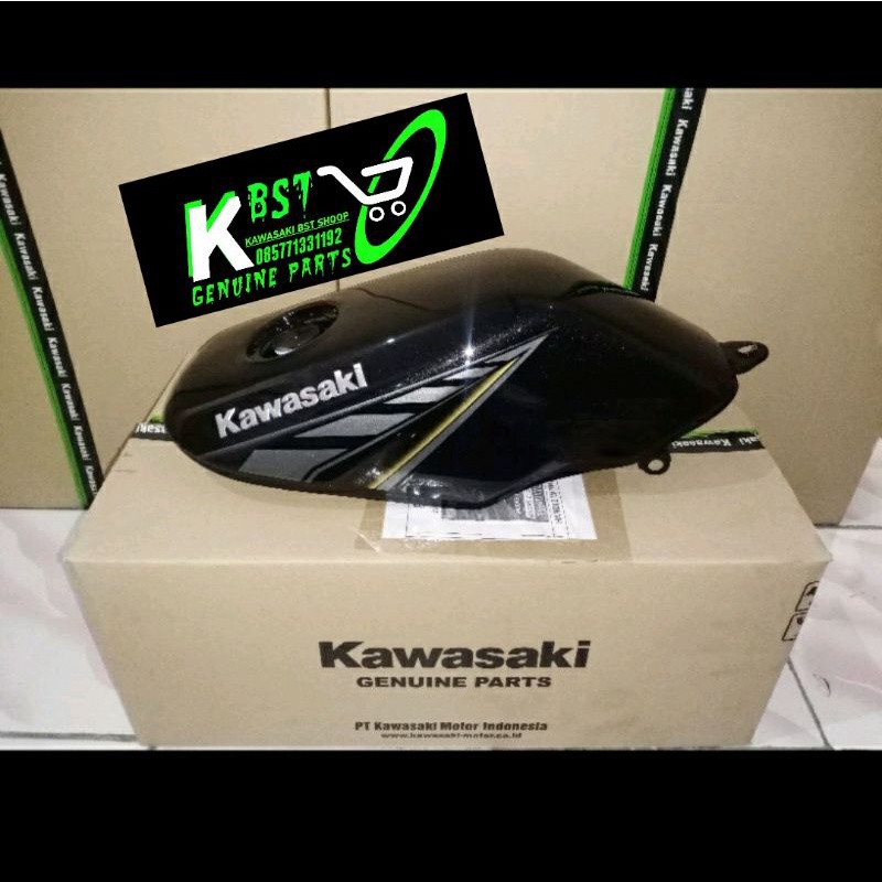 TANGKI BENSIN HITAM STIKER 2014 NINJA 150 R ORIGINAL KAWASAKI