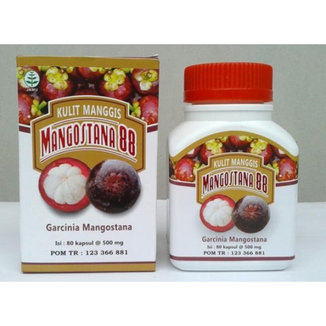 

STOK TERBATAS MAGOSTANA 88 Kapsul Ekstrak Kulit Manggis Garcinia Mangostana MURAAH