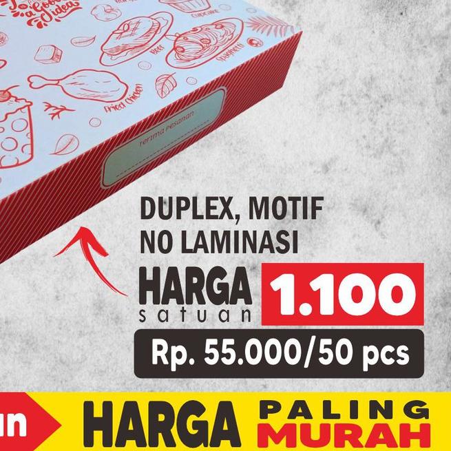 

◄ BOX PIZZA 18 CM DUPLEX (isi 50 pcs) ✽