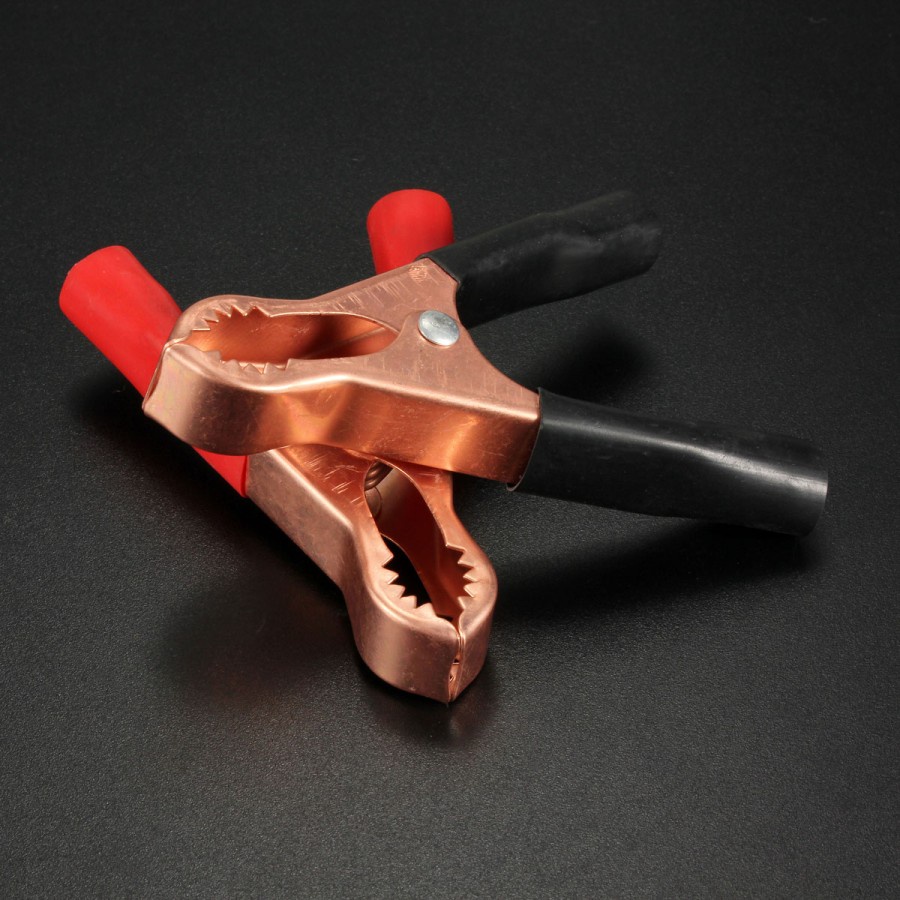 Jepit Aki Sedang (7.5 Cm)/Jepitan Accu Crocodille/Capit Buaya Aligator
