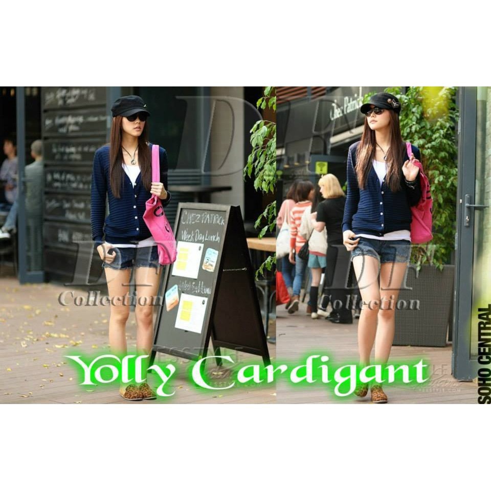 Baju Yolli Cardigant  (Grosir Baju Korea,Grosir Baju Atasan Wanita Termurah, Fashion Wanita)