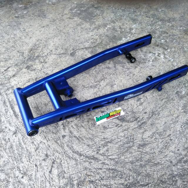 Swing Arm Satria 150 Fu Dan Raider K2R Kawahara Biru Type Coak Arm Oval