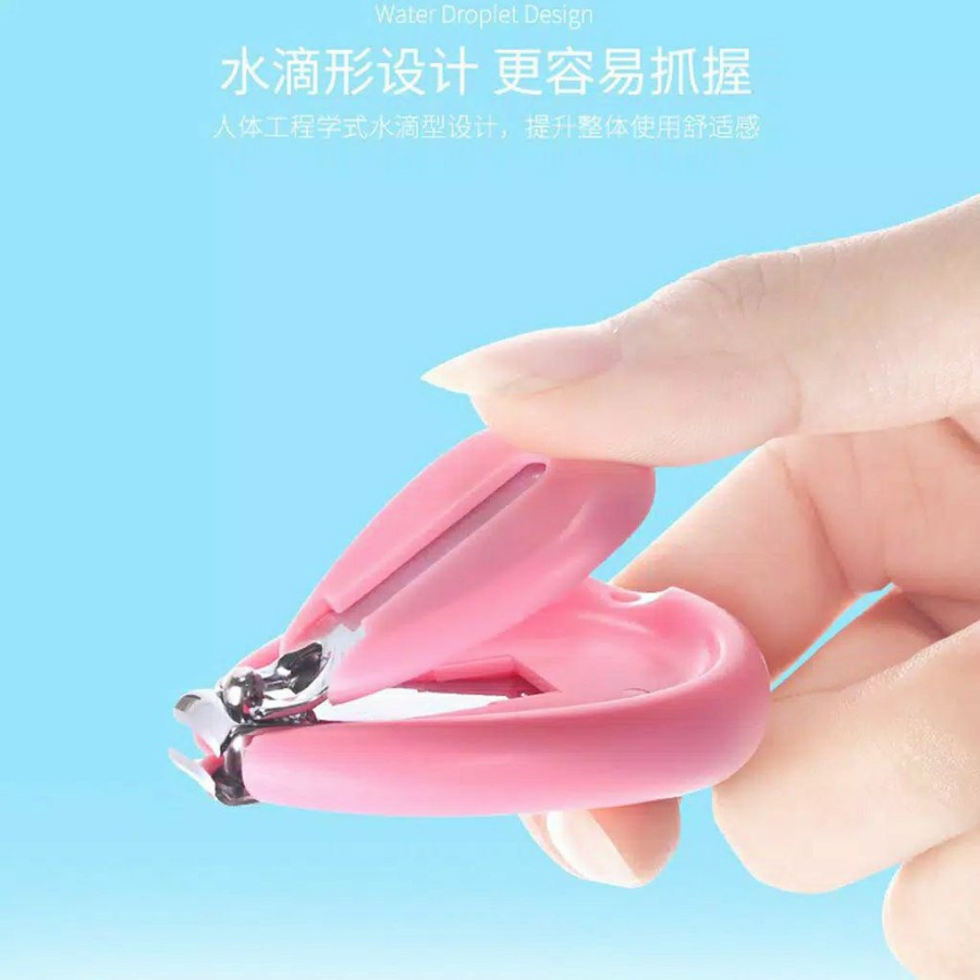 Gunting Kuku Elektrik Bayi Electric Nail Trimmer Manicure Premium Set