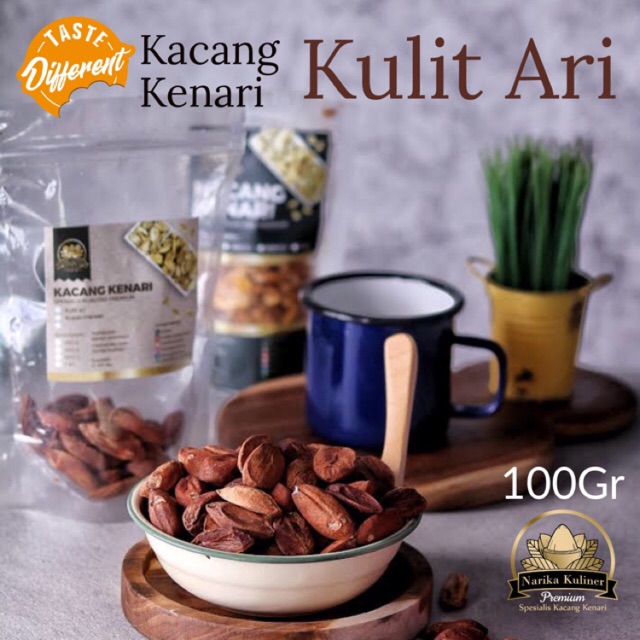 

Kacang Kenari Kulit Ari 100 Gram