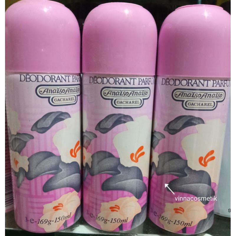 Deodorant Perfume Anaiso Anaiso Original 100% Isi 150Ml