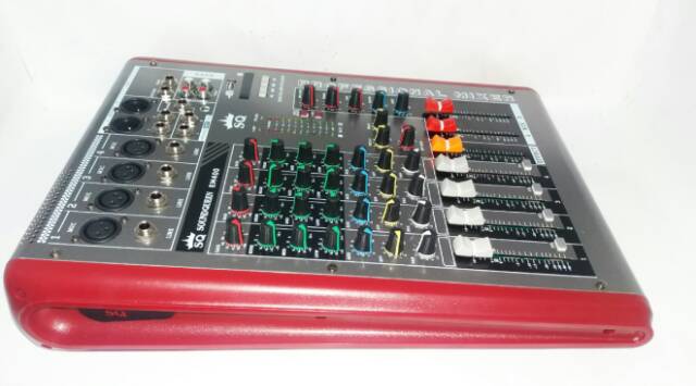 Mixer audio 4 channel stereo soundqueen EM400