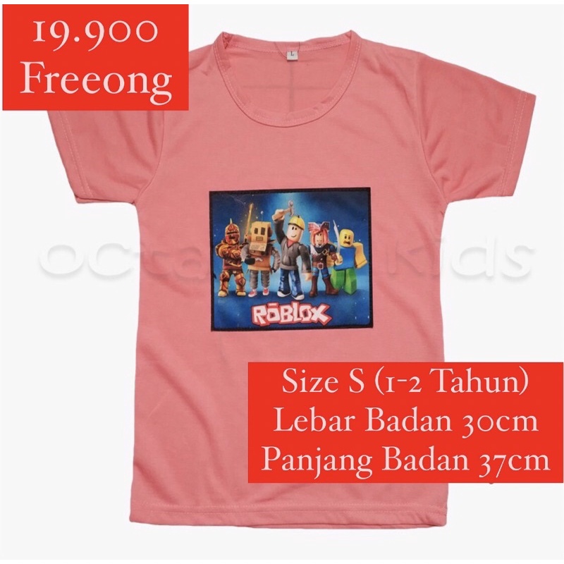 Kaos Anak Roblox Atasan Lego Laki