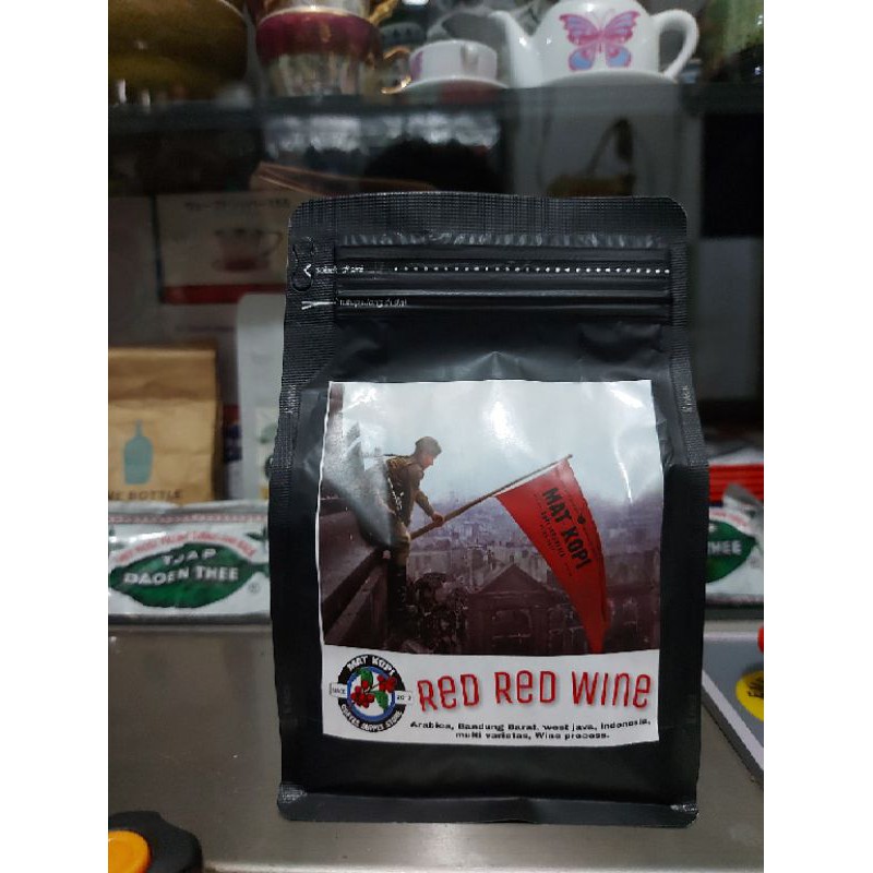 

Kopi Arabica Java Red Red Wine Fermented 200 gr - Kopi Jawa Barat