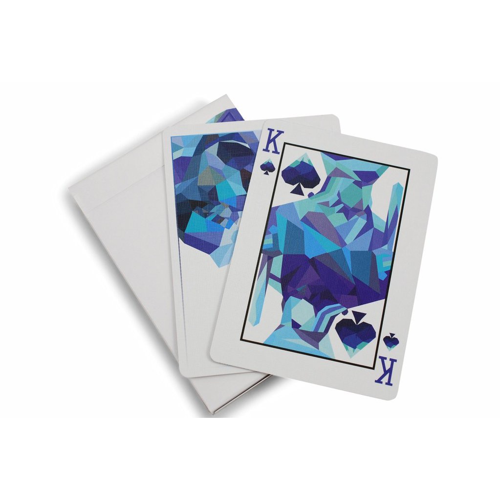 AKN88 - Kartu Remi Poker Import Memento Mori Blue