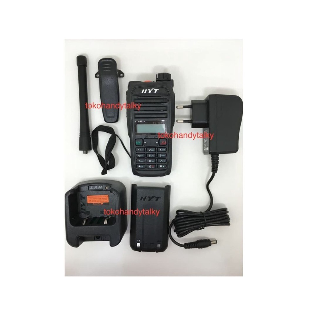 HYT TC-580 HANDY TALKY UHF 400-470 MHZ NEW ORIGINAL GARANSI RESMI POSTEL