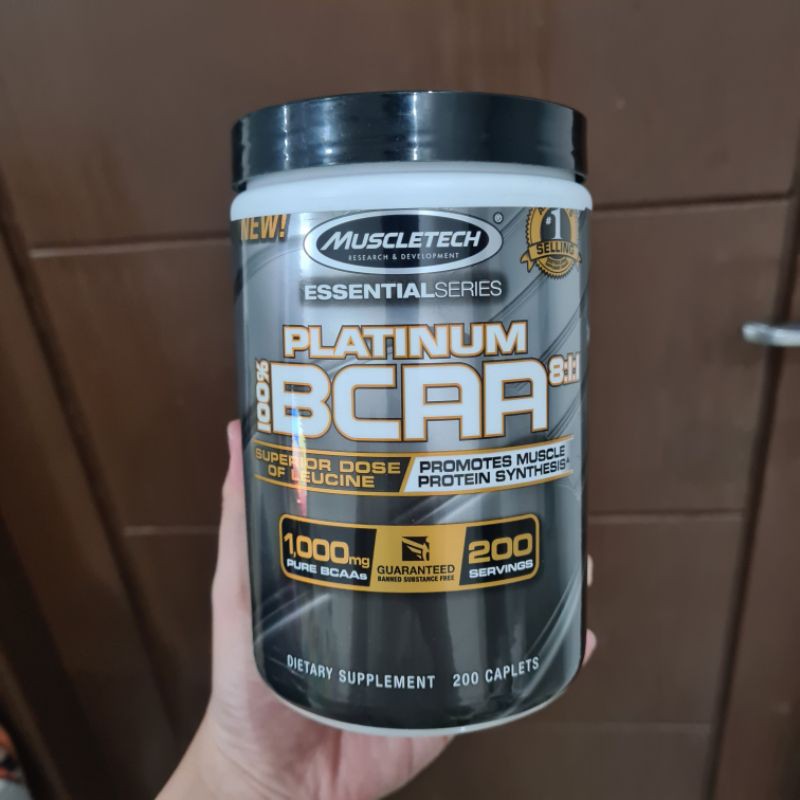 Muscletech Platinum BCAA 200 Caplets