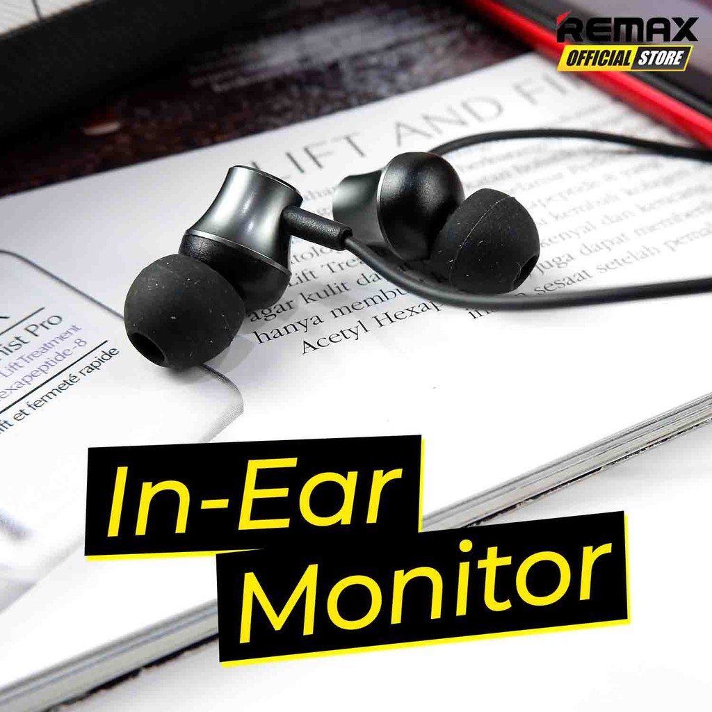 Headset Remax In-Ear Headphone RM-202 Garansi Resmi / Headphone Murah / Headphone Terbaik