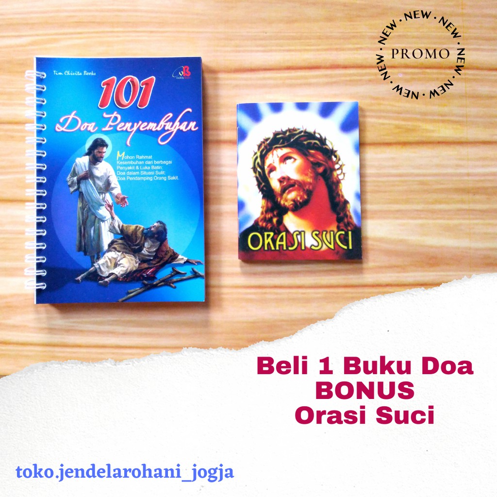 PROMO; Paket Buku Doa Katolik/Buku Doa Penyembuhan/Souvenir Buku Doa Katolik/Doa dan Devosi Katolik