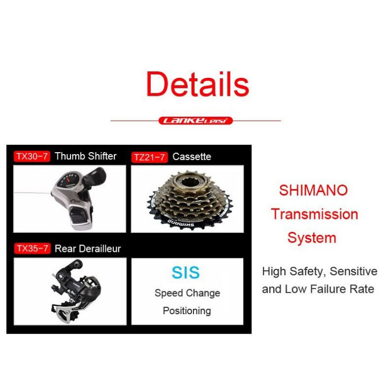 Lankeleisi Sepeda Elektrik Lipat Smart Moped 36V 10Ah 400W - QF600 - Black