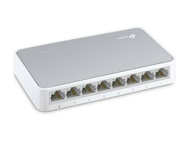 TP-LINK TL-SF1008D 8-Port 10/100Mbps Desktop Switch