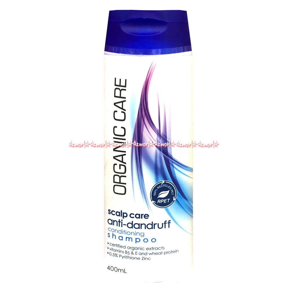 Organic Care Scalp Care Anti Dandruff Conditioner Shampoo 400ml