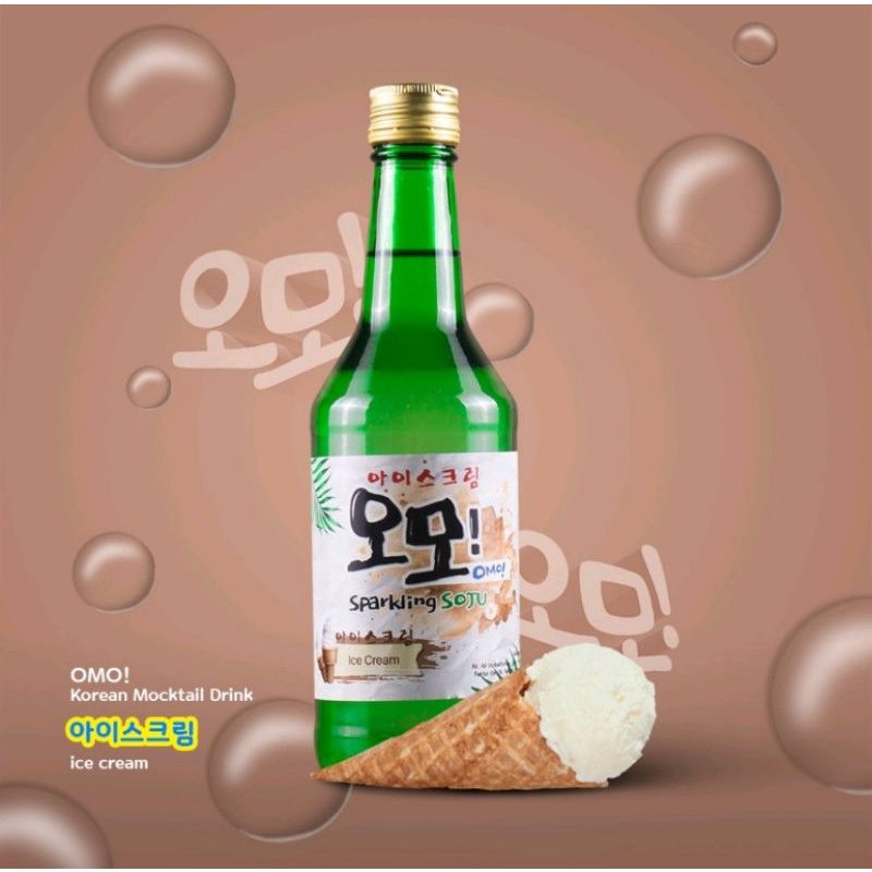 

Omo!Korean Mocktail Style Rasa Ice Cream NonAlkohol