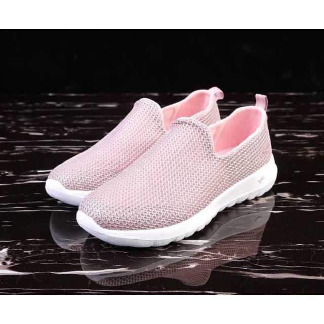 Sepatu Skechers Sketcher Skecher Go Walk Joy Piece Woman + Lengkap Box