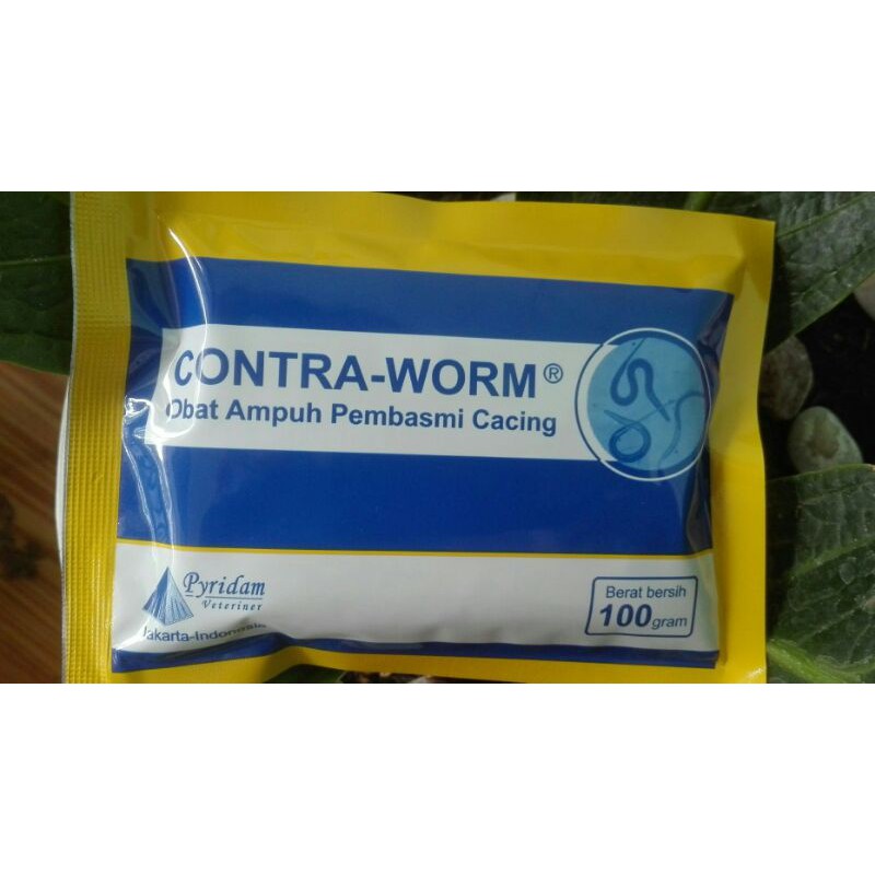 OBAT CACING CONTRA WORM 100 GRAM PER SACHET