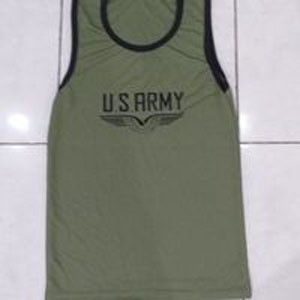 Singlet/Baju Santai Tidur Adem/Baju Kaos Basket Gym Warna Dewasa***