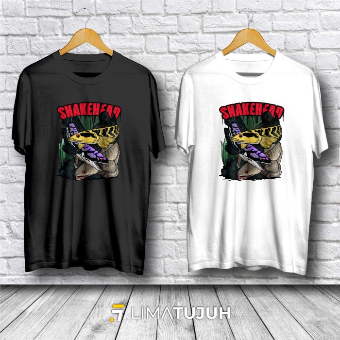 Kaos Ikan Snakehead Baju Distro
