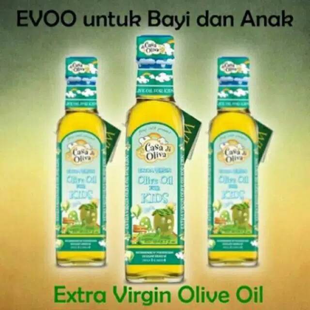 

EVOO (extra Virgin Olive Oil) Casa Di Oliva for Kids untuk Anak Balita