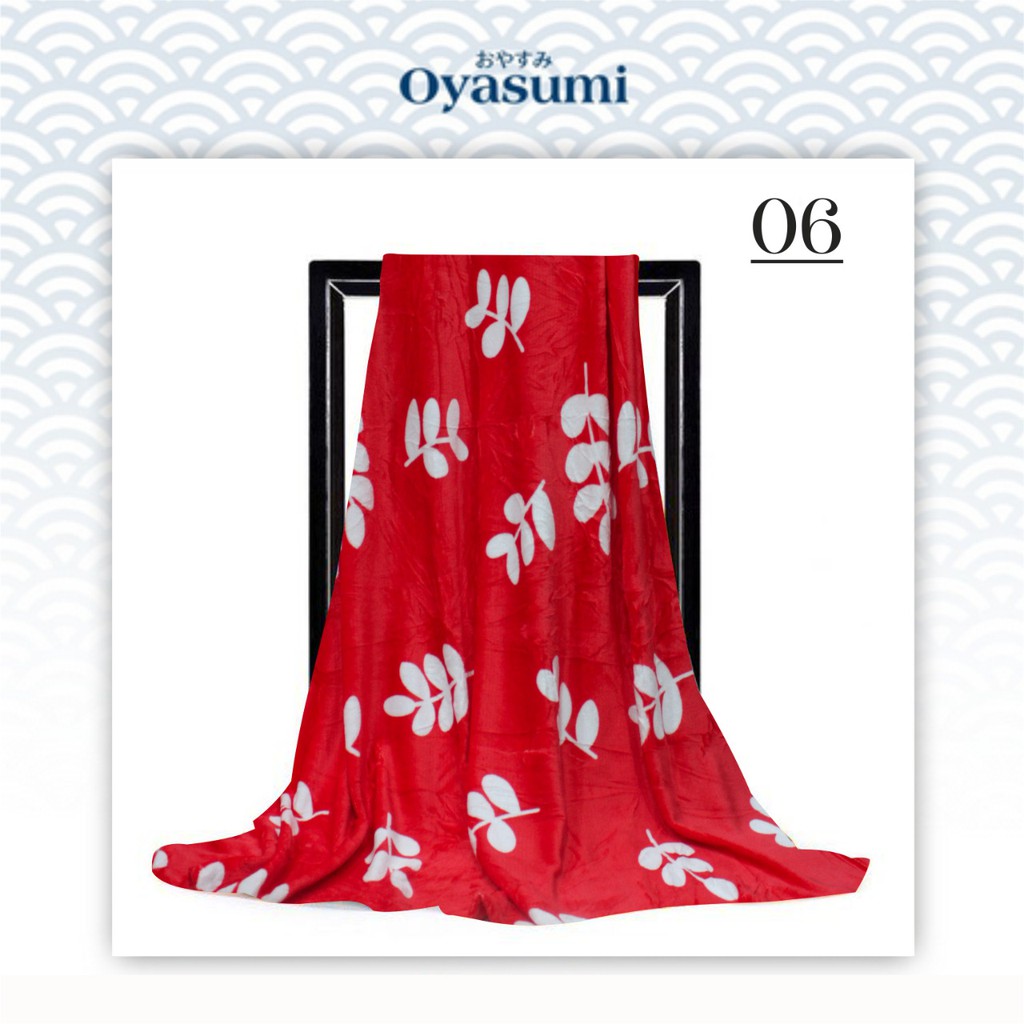 Oyasumi Selimut Motif Dewasa Classic 150x200 Selimut Bulu Halus Selimut Bulu Motif-06