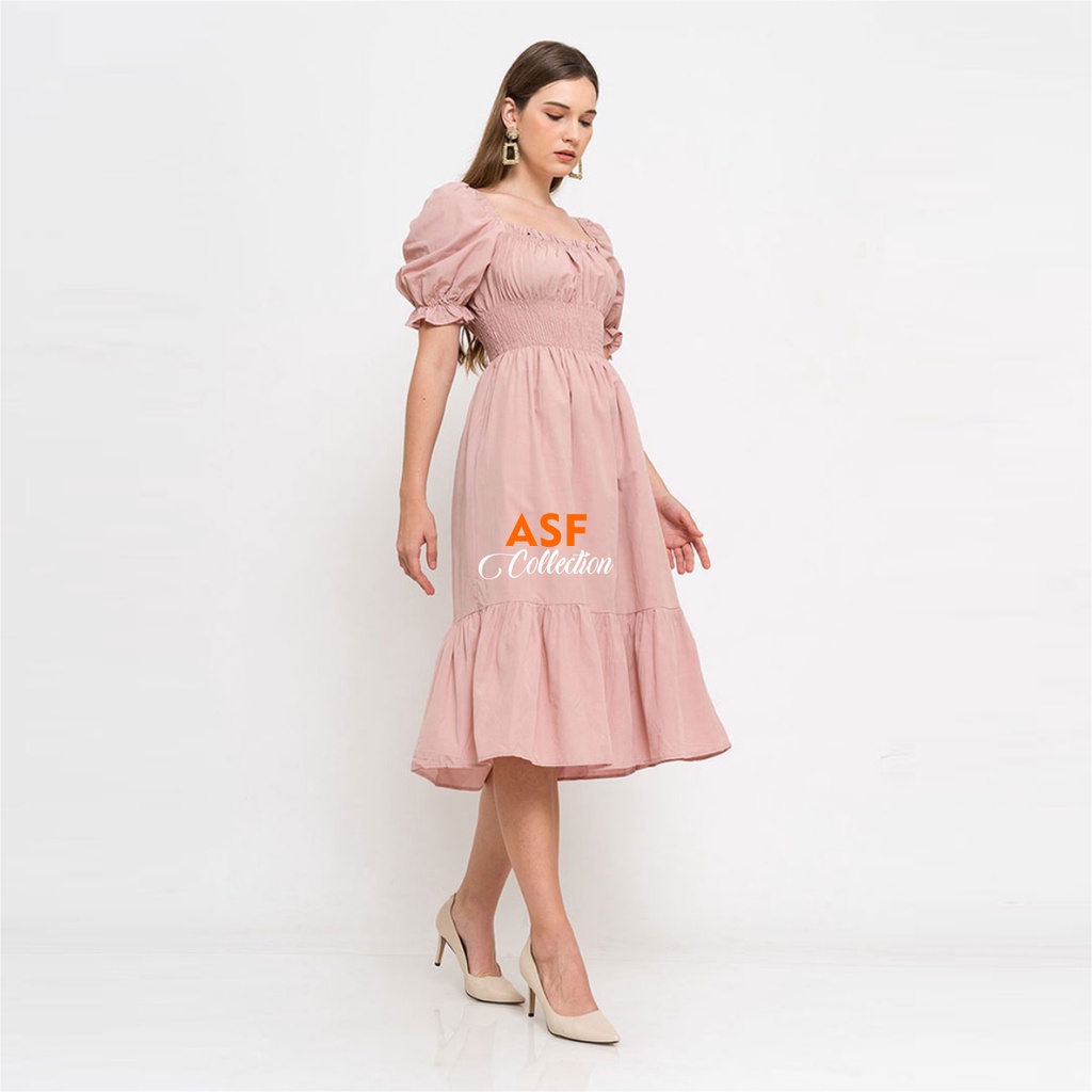 Zelina Dres Jumbo Dress Jumbo Wanita | Dress Korea | Dress Big Size| Dress Korea Korea Style | Plus 