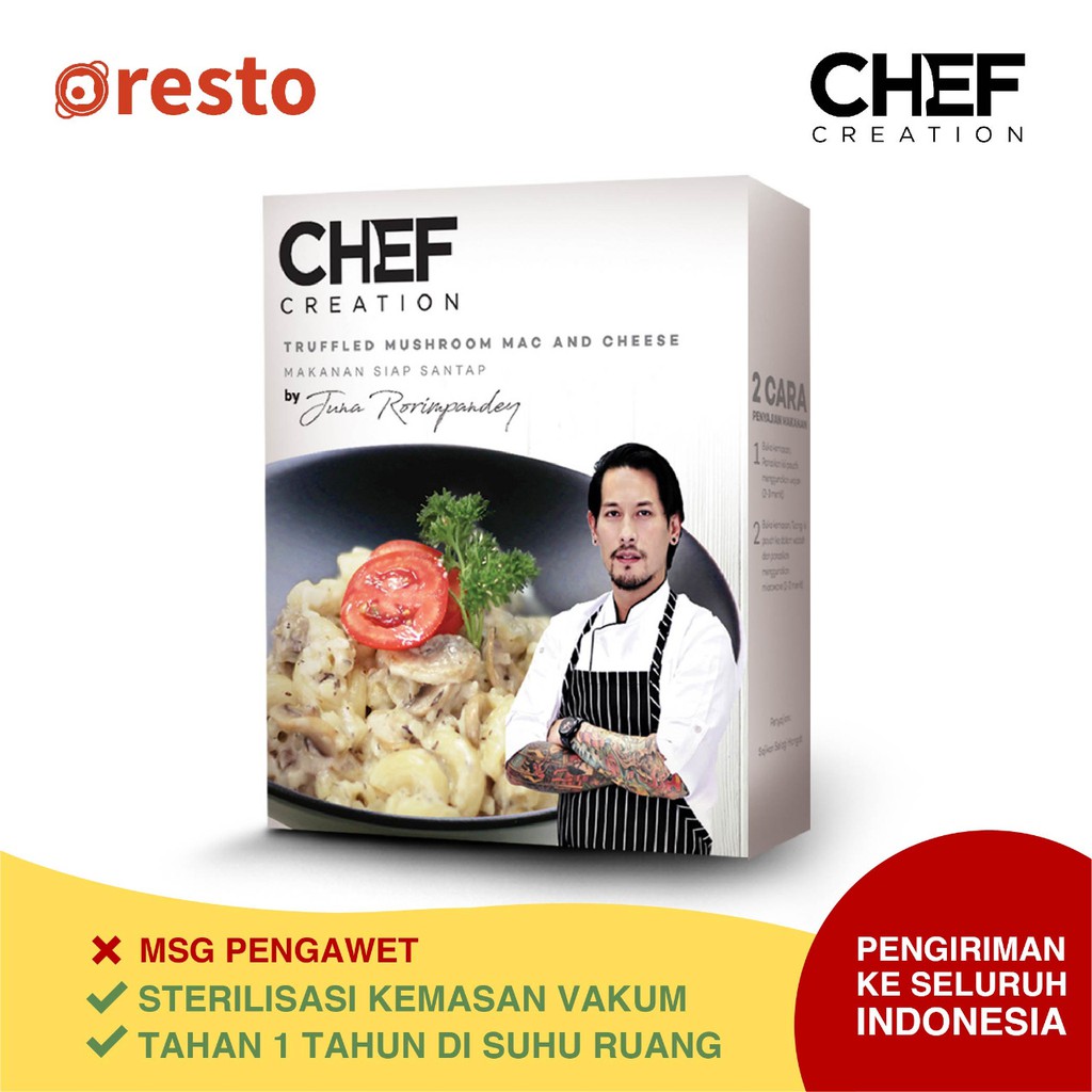 

Chef Creation Truffled Mushroom Mac and Cheese by Chef Juna - 220 gr