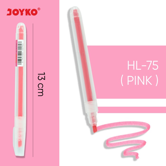 

Highlighter Penanda Berwarna Joyko HL-73 ~ 76 - HL-75