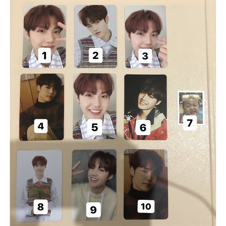 photocard pc dobby doyoung treasure treasure effect pc baby