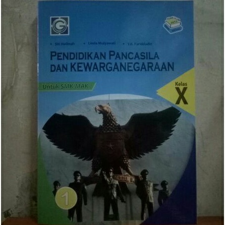 BUKU PPKN SMK/MAK KELAS 10 REVISI K13 GINO GURUPUTRA