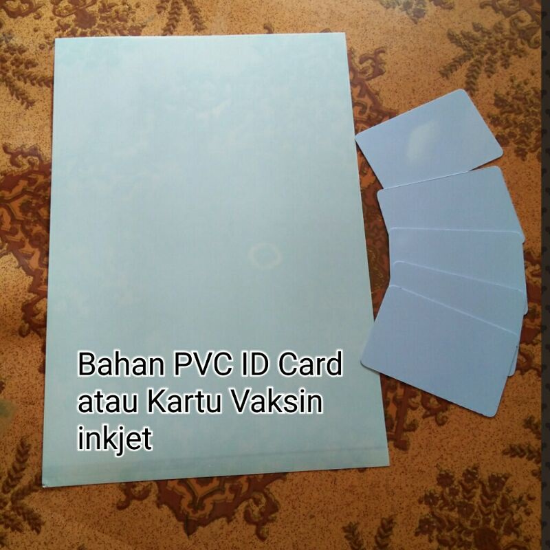 Kartu Vaksin Bahan Pvc